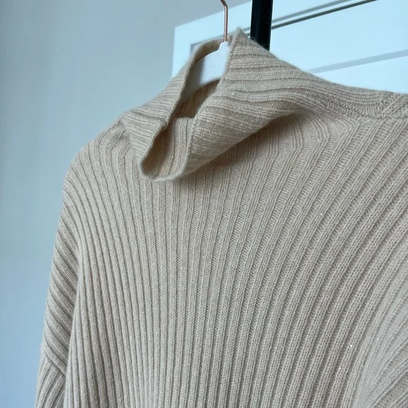 NWT Cream Knit Sweater - Picture 2 of 4